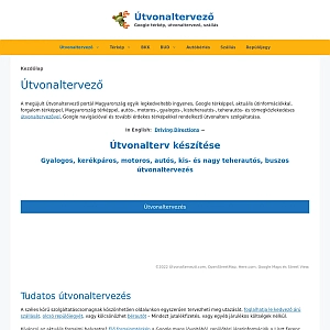 Route Planner Hungary
