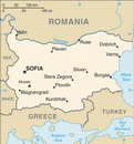 Map of Bulgaria