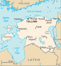 Map of Estonia